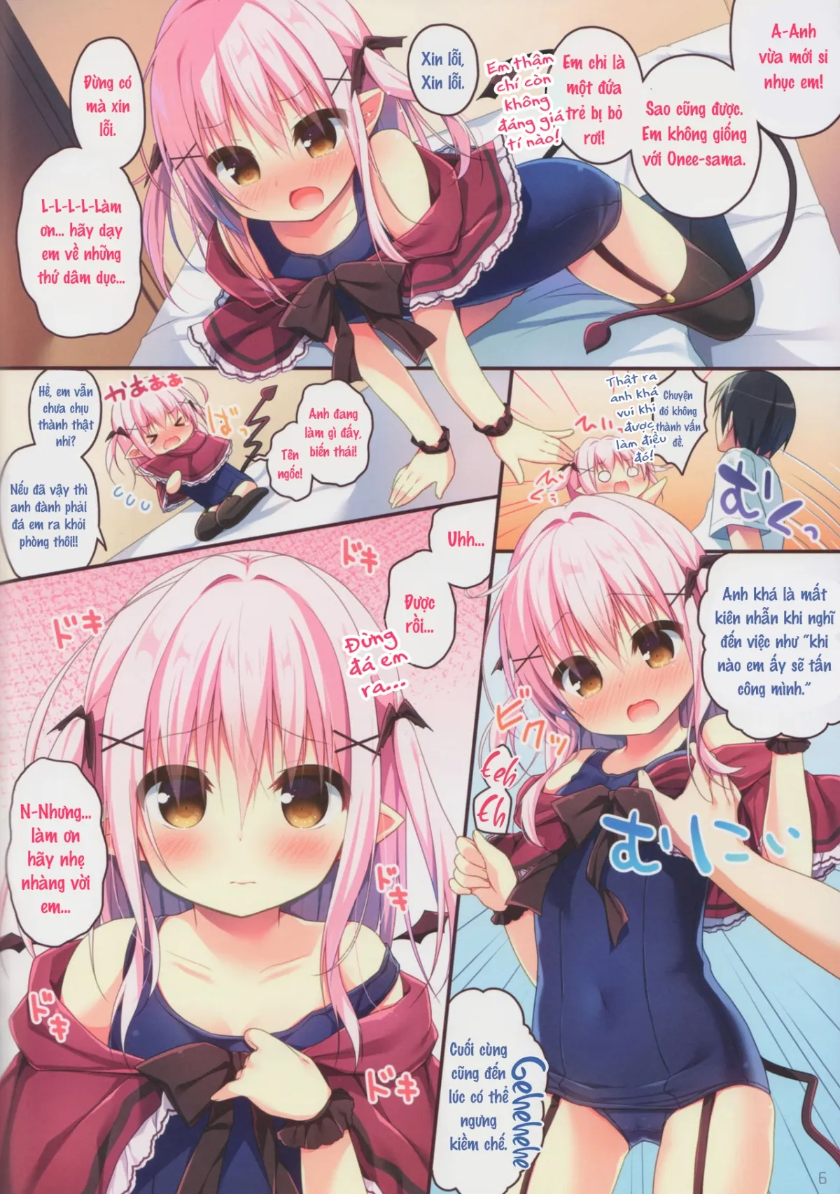HentaiVN.net - Ảnh 6 - Succubus-chan Ikusei Nisshi [Sex Education Dairy Succubus-chan] - Oneshot