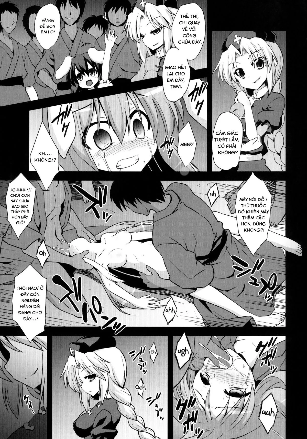 HentaiVN.net - Ảnh 3 - Buổi huấn luyện đặc biệt của Reisen(Touhou Project) [Udonge Childbirth Drug Training (Touhou Project)] - Chap 1.1