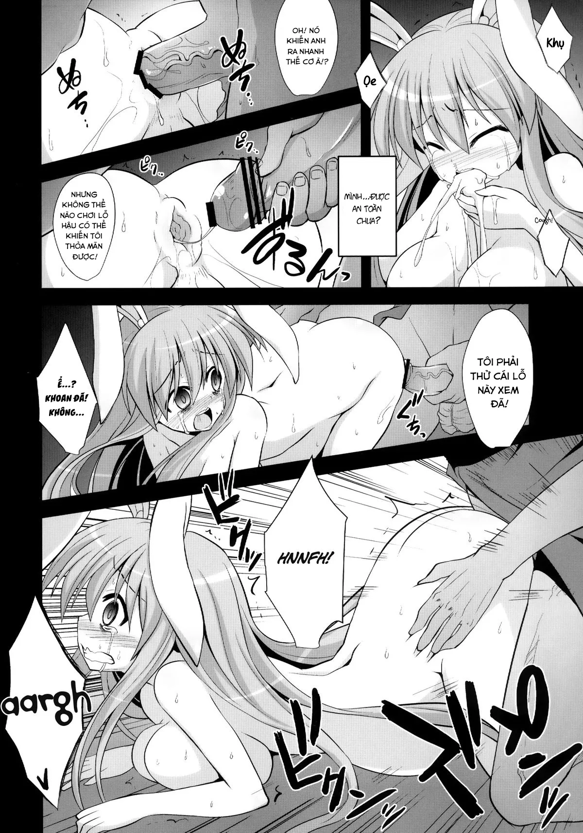HentaiVN.net - Ảnh 11 - Buổi huấn luyện đặc biệt của Reisen(Touhou Project) [Udonge Childbirth Drug Training (Touhou Project)] - Chap 1.2