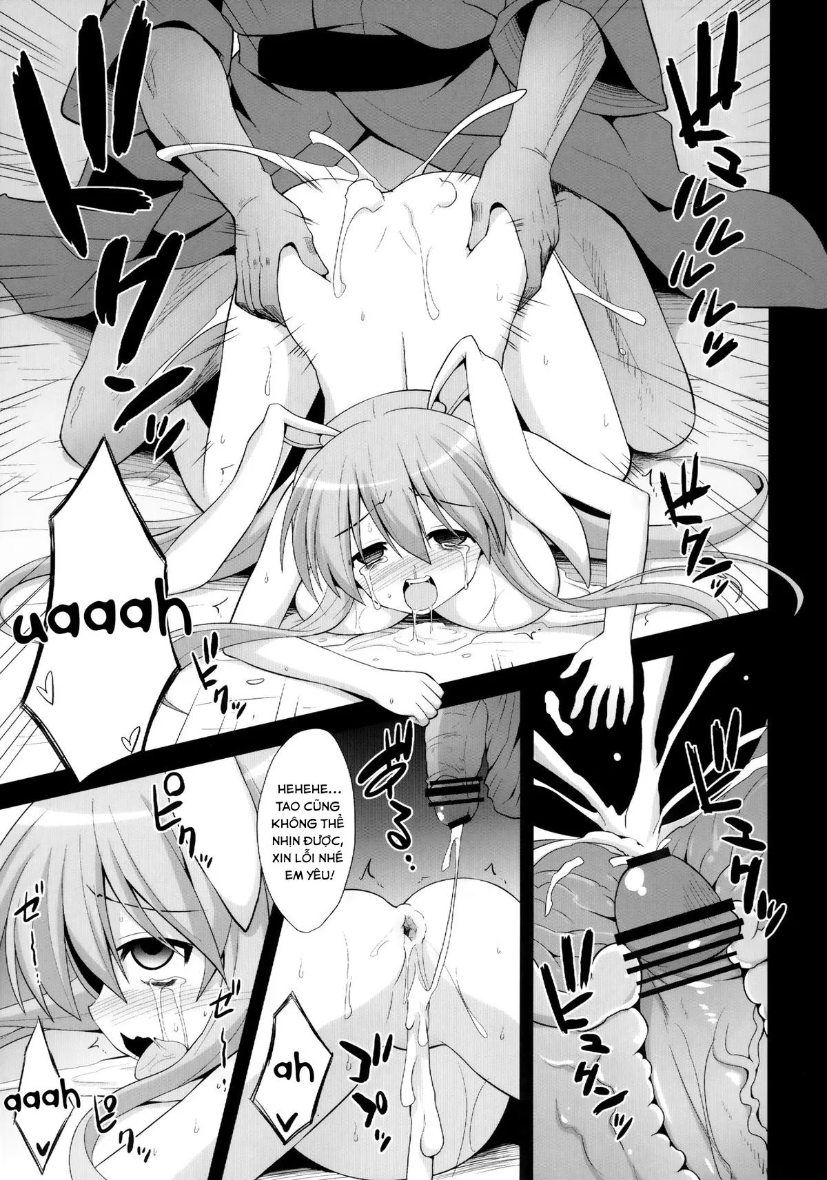 HentaiVN.net - Ảnh 16 - Buổi huấn luyện đặc biệt của Reisen(Touhou Project) [Udonge Childbirth Drug Training (Touhou Project)] - Chap 1.2