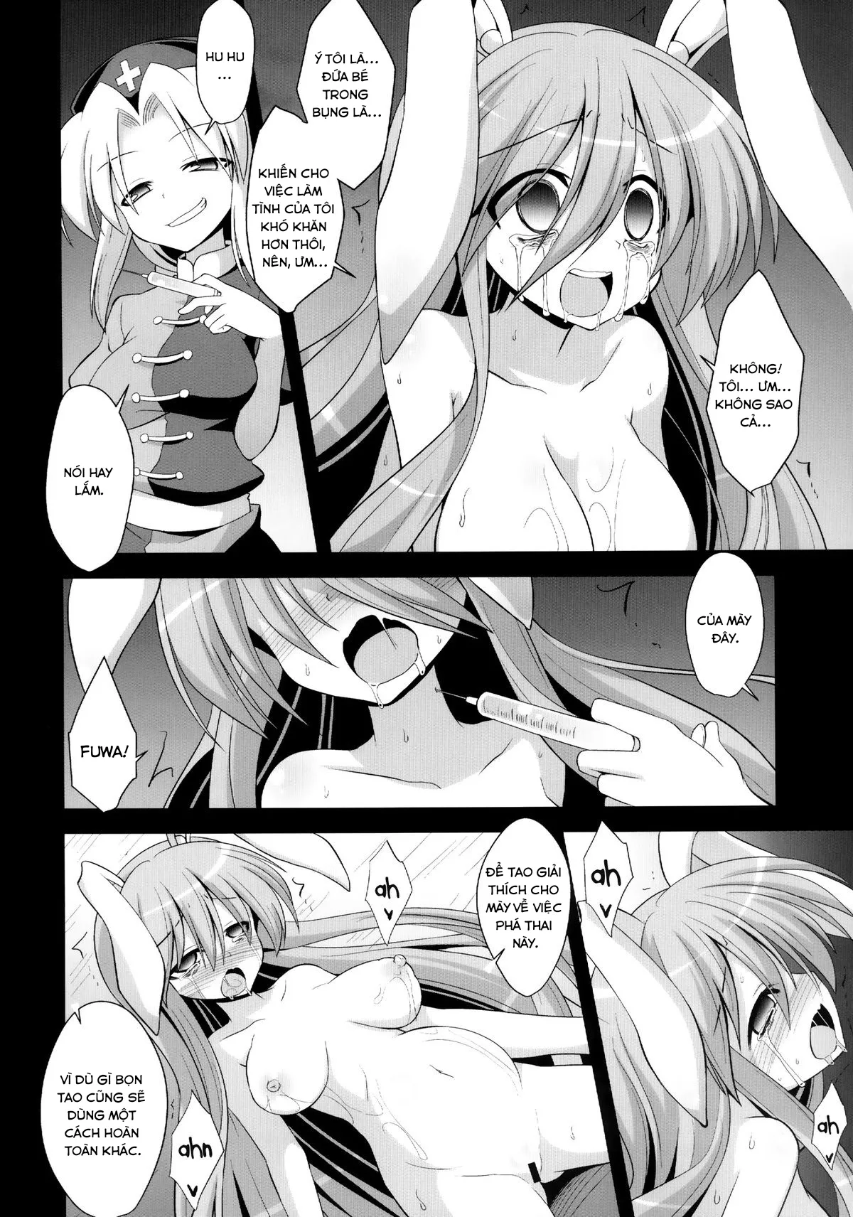 HentaiVN.net - Ảnh 9 - Buổi huấn luyện đặc biệt của Reisen(Touhou Project) [Udonge Childbirth Drug Training (Touhou Project)] - Chap 1.3(end)