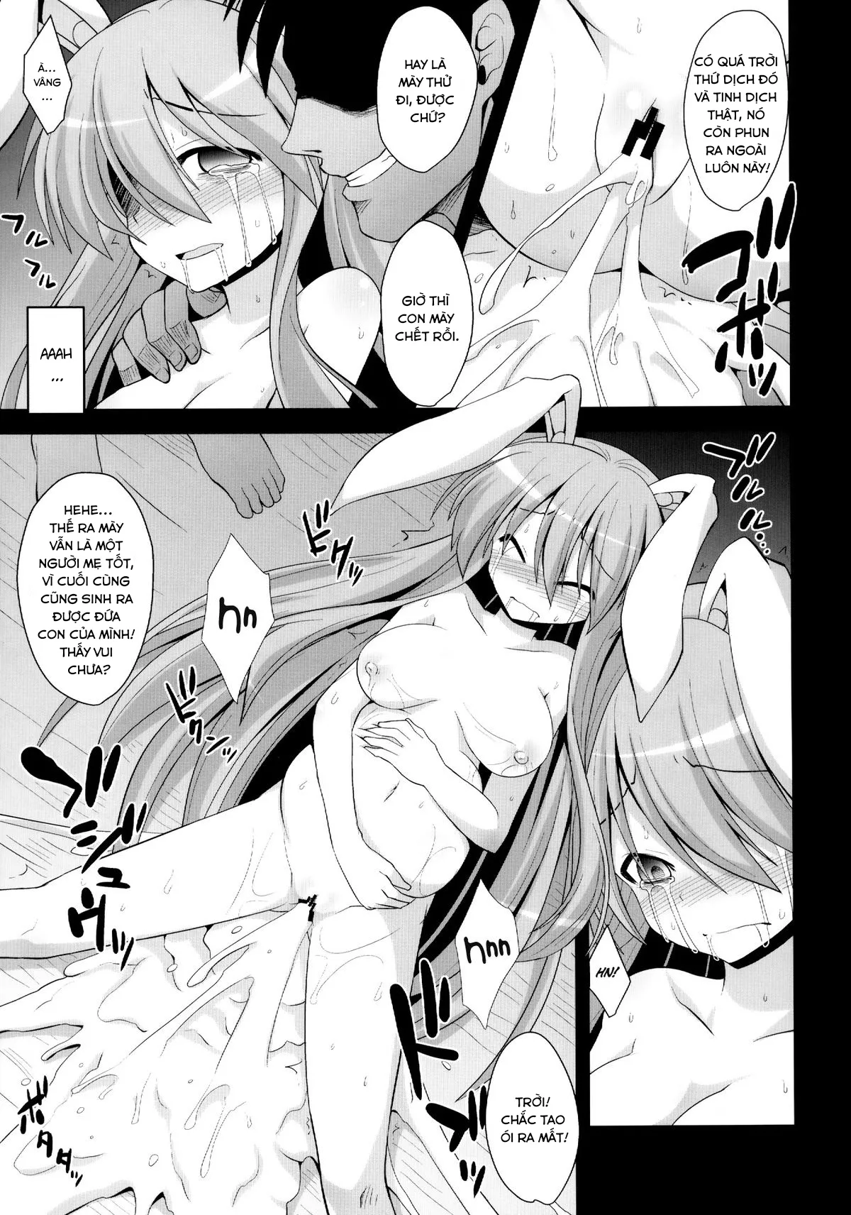 HentaiVN.net - Ảnh 13 - Buổi huấn luyện đặc biệt của Reisen(Touhou Project) [Udonge Childbirth Drug Training (Touhou Project)] - Chap 1.3(end)