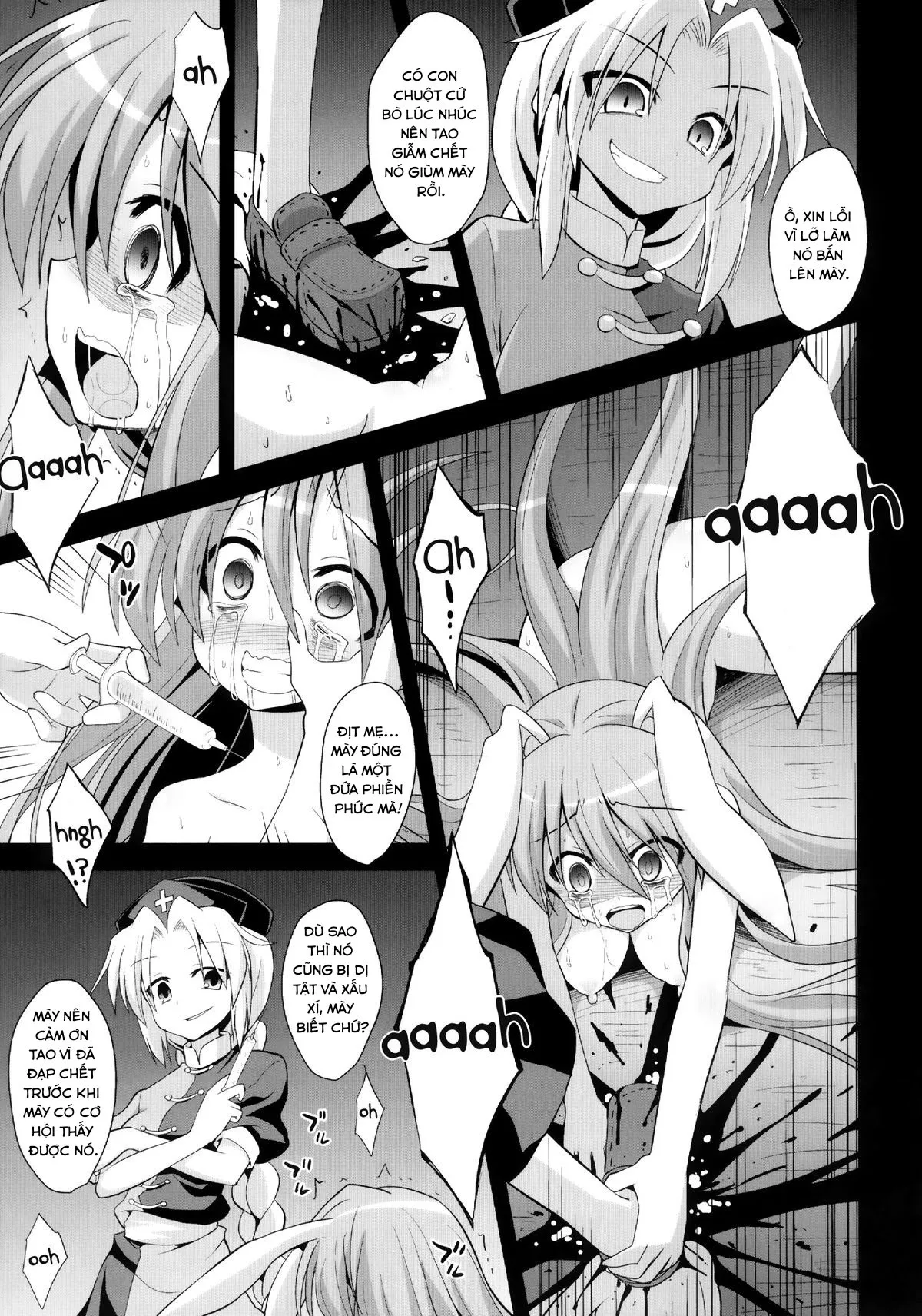 HentaiVN.net - Ảnh 3 - Buổi huấn luyện đặc biệt của Reisen(Touhou Project) [Udonge Childbirth Drug Training (Touhou Project)] - Chap 1.3(end)