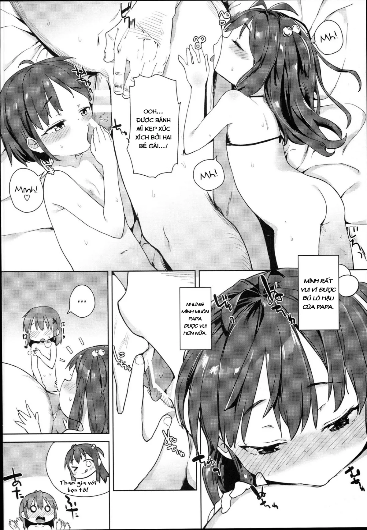 HentaiVN.net - Ảnh 17 - Con Gái Của Tôi Thích Làm Tình Với Các Lão Già Khọm [Ironna Ojisan to Yacchauko, A Girl Who Has Sex With Various Old Men] - Oneshot