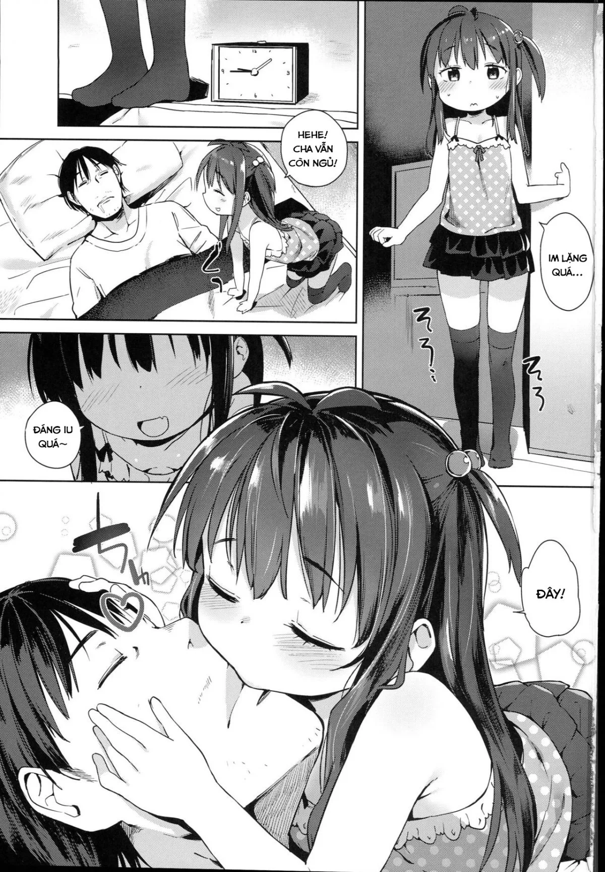 HentaiVN.net - Ảnh 3 - Con Gái Của Tôi Thích Làm Tình Với Các Lão Già Khọm [Ironna Ojisan to Yacchauko, A Girl Who Has Sex With Various Old Men] - Oneshot