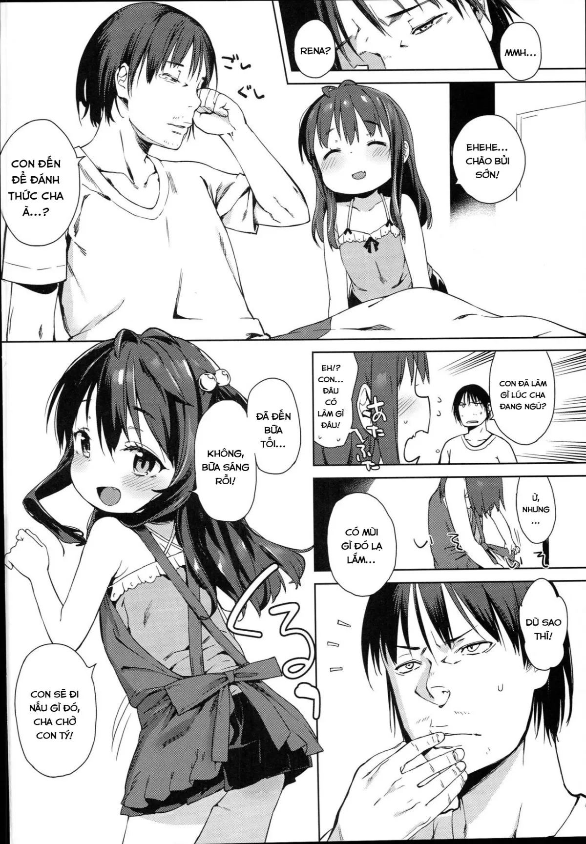 HentaiVN.net - Ảnh 4 - Con Gái Của Tôi Thích Làm Tình Với Các Lão Già Khọm [Ironna Ojisan to Yacchauko, A Girl Who Has Sex With Various Old Men] - Oneshot