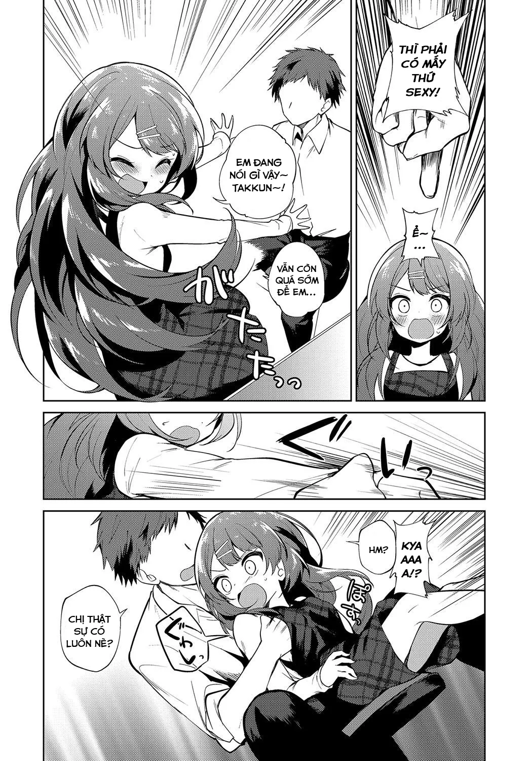 HentaiVN.net - Ảnh 3 - Chị Tôi Là Cô Giáo [Onee-chan Sensei] - Oneshot