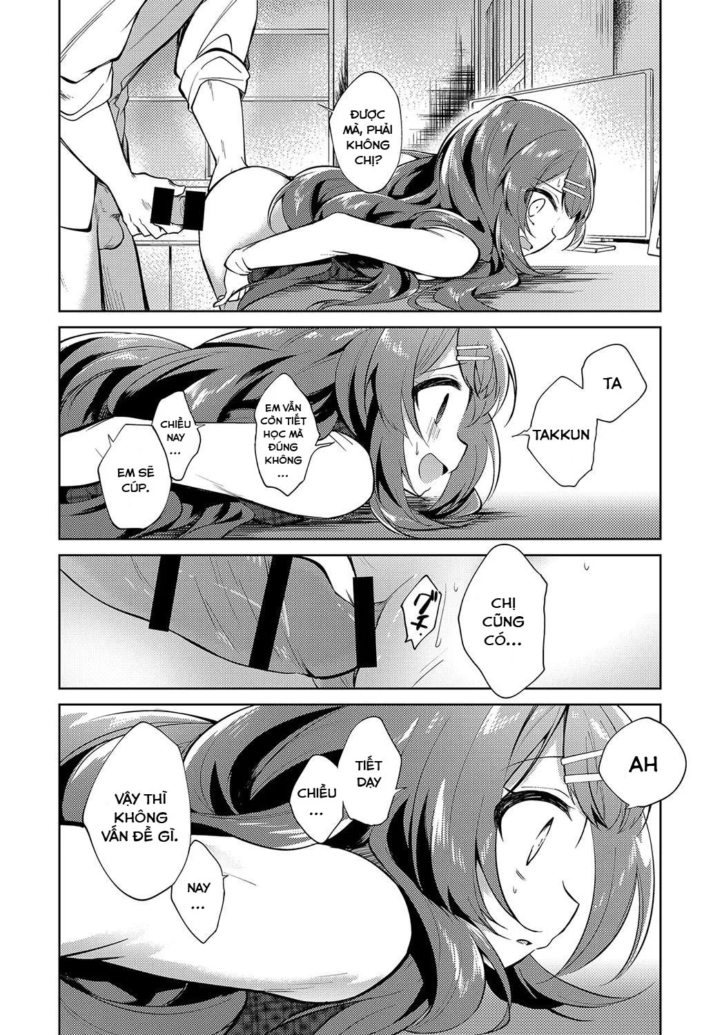 HentaiVN.net - Ảnh 5 - Chị Tôi Là Cô Giáo [Onee-chan Sensei] - Oneshot