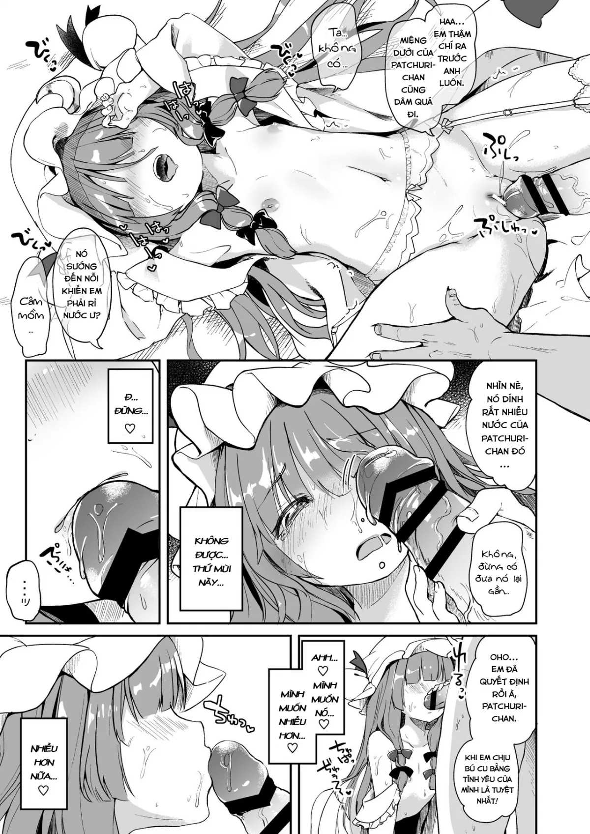 HentaiVN.net - Ảnh 15 - Karakuchi Patchouli-sama (Touhou, Touhou project) - Chương 1 - Karakuchi Patchouli-sama