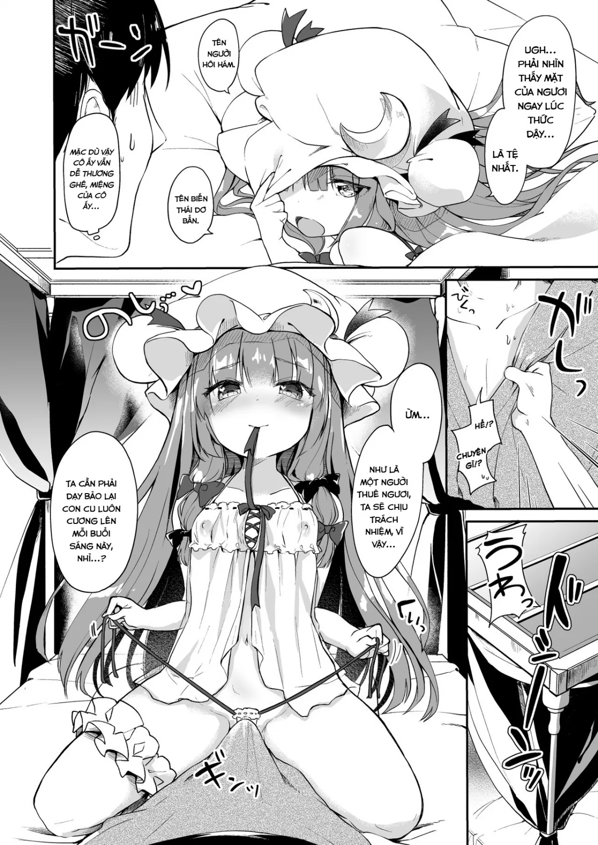 HentaiVN.net - Ảnh 19 - Karakuchi Patchouli-sama (Touhou, Touhou project) - Chương 1 - Karakuchi Patchouli-sama
