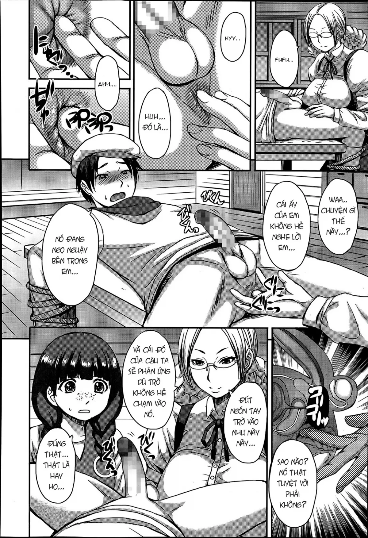 HentaiVN.net - Ảnh 7 - Tanoshii Shukuhaku Kenshuu [Tanoshii Shukuhaku Kenshuu] - Oneshot