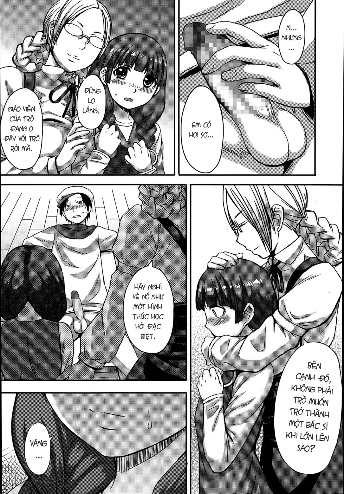 HentaiVN.net - Ảnh 8 - Tanoshii Shukuhaku Kenshuu [Tanoshii Shukuhaku Kenshuu] - Oneshot