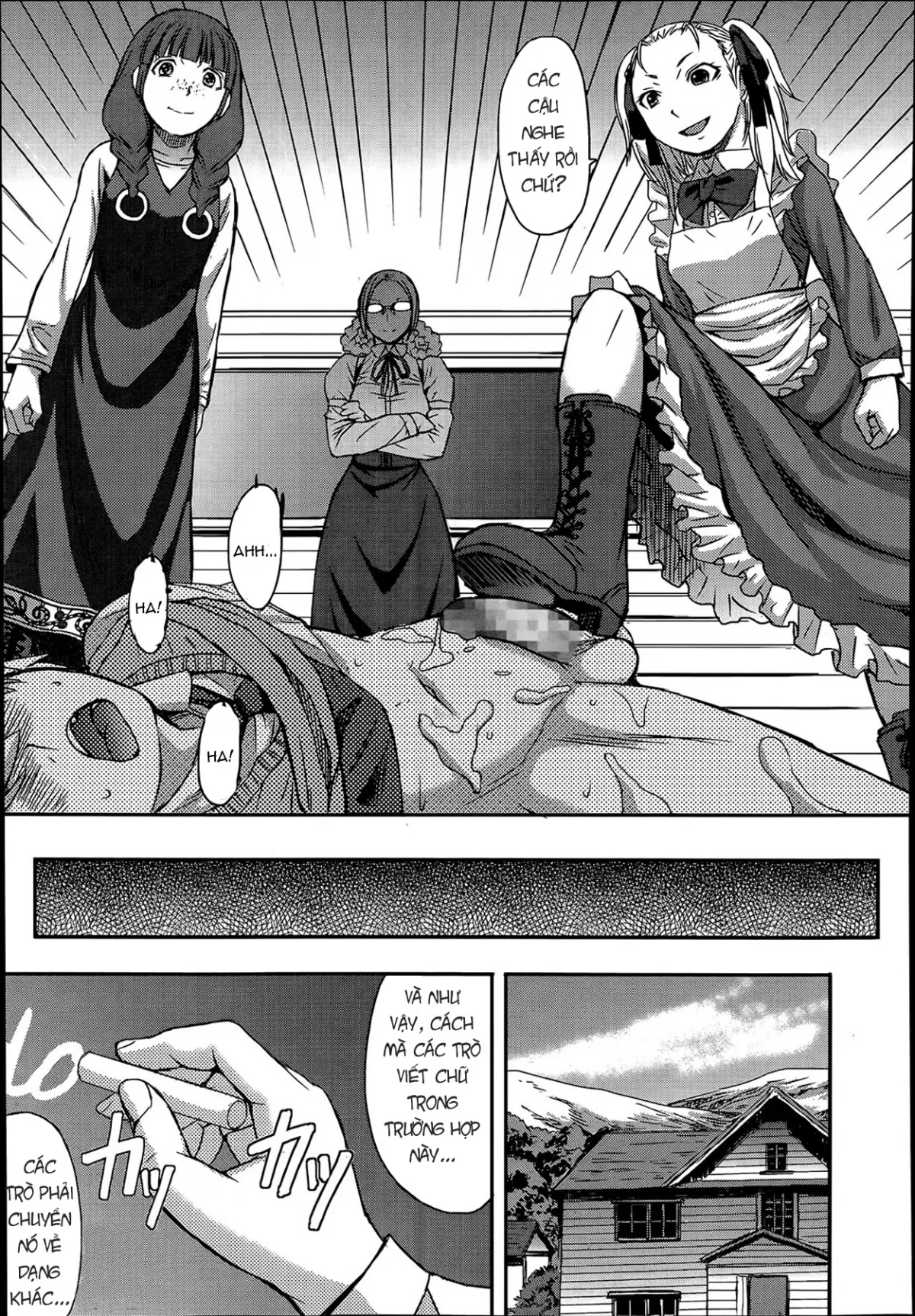 HentaiVN.net - Ảnh 22 - Tanoshii Shukuhaku Kenshuu [Tanoshii Shukuhaku Kenshuu] - Oneshot