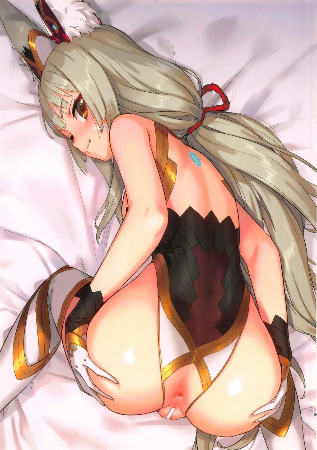 HentaiVN.net - Ảnh 4 - Chữa Trị Bằng Mông Của Nia [Nia no Oshiri de Iyasere Bon (Xenoblade Chronicles 2)] - Oneshot