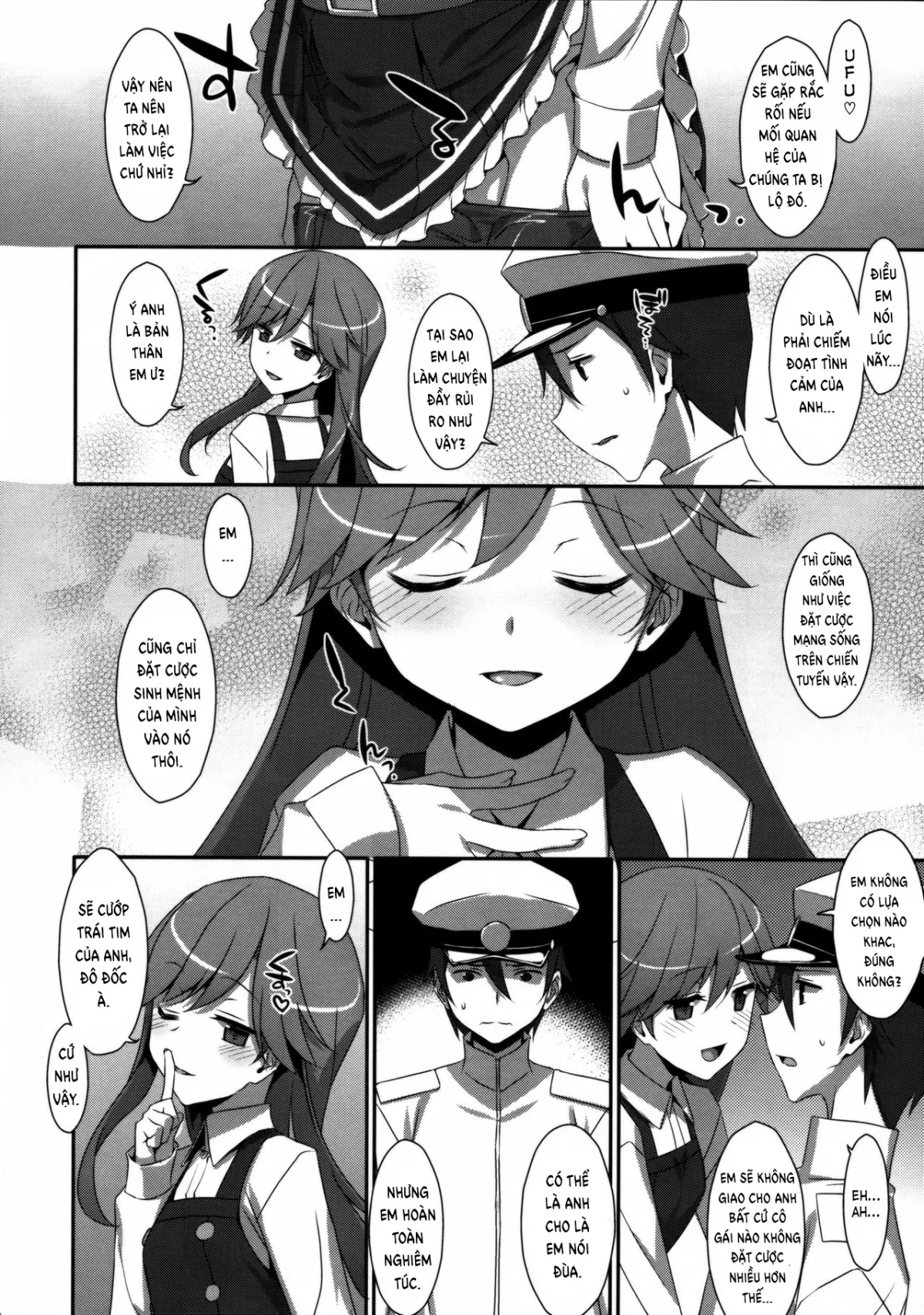 HentaiVN.net - Ảnh 16 - Đô đốc là của em [Admiral is Mine❤] - Oneshot