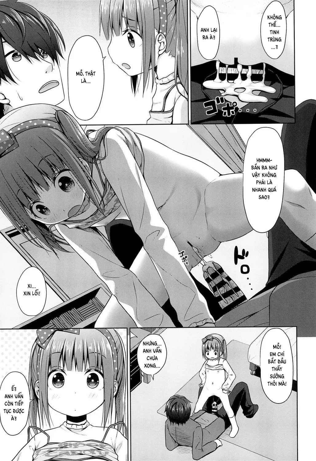 HentaiVN.net - Ảnh 15 - Since Big Brother is a Lolicon his Little Sister Decided to Seize his Virginity [Ani ga Lolicon datta no de Imouto wa Doutei o Ubau koto ni shita] - Oneshot