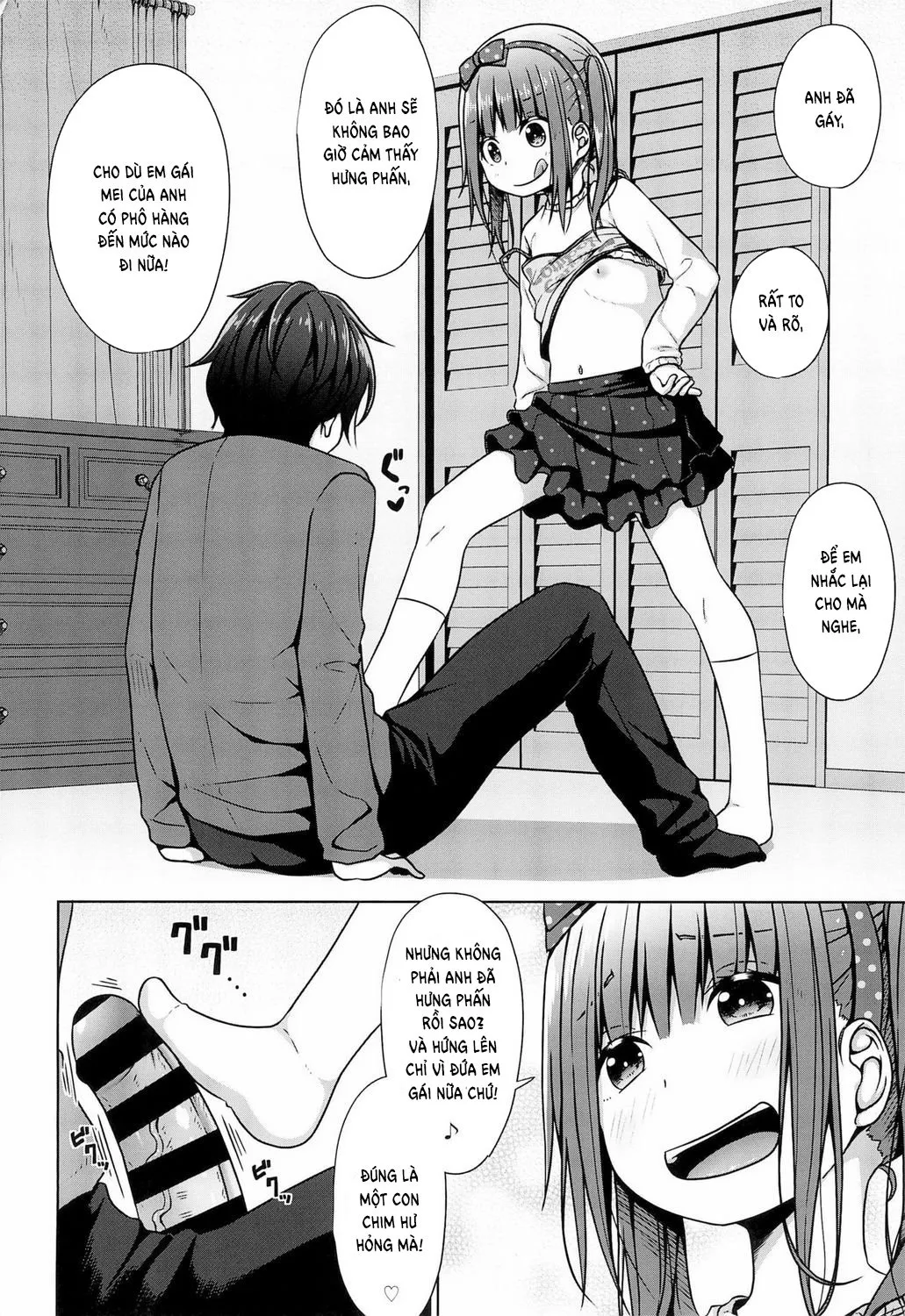 HentaiVN.net - Ảnh 3 - Since Big Brother is a Lolicon his Little Sister Decided to Seize his Virginity [Ani ga Lolicon datta no de Imouto wa Doutei o Ubau koto ni shita] - Oneshot
