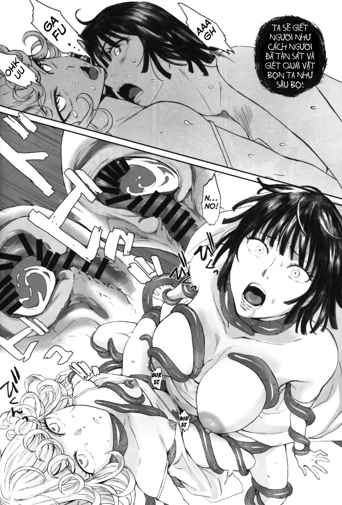 HentaiVN.net - Ảnh 20 - Ichigeki Haiboku (One Punch Man) [Defeated by One Punch!] - Oneshot