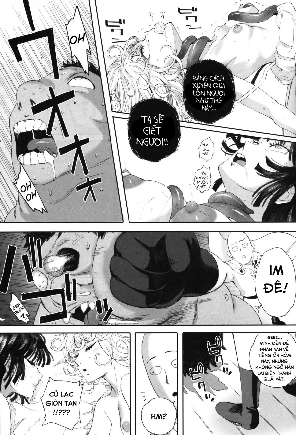 HentaiVN.net - Ảnh 21 - Ichigeki Haiboku (One Punch Man) [Defeated by One Punch!] - Oneshot