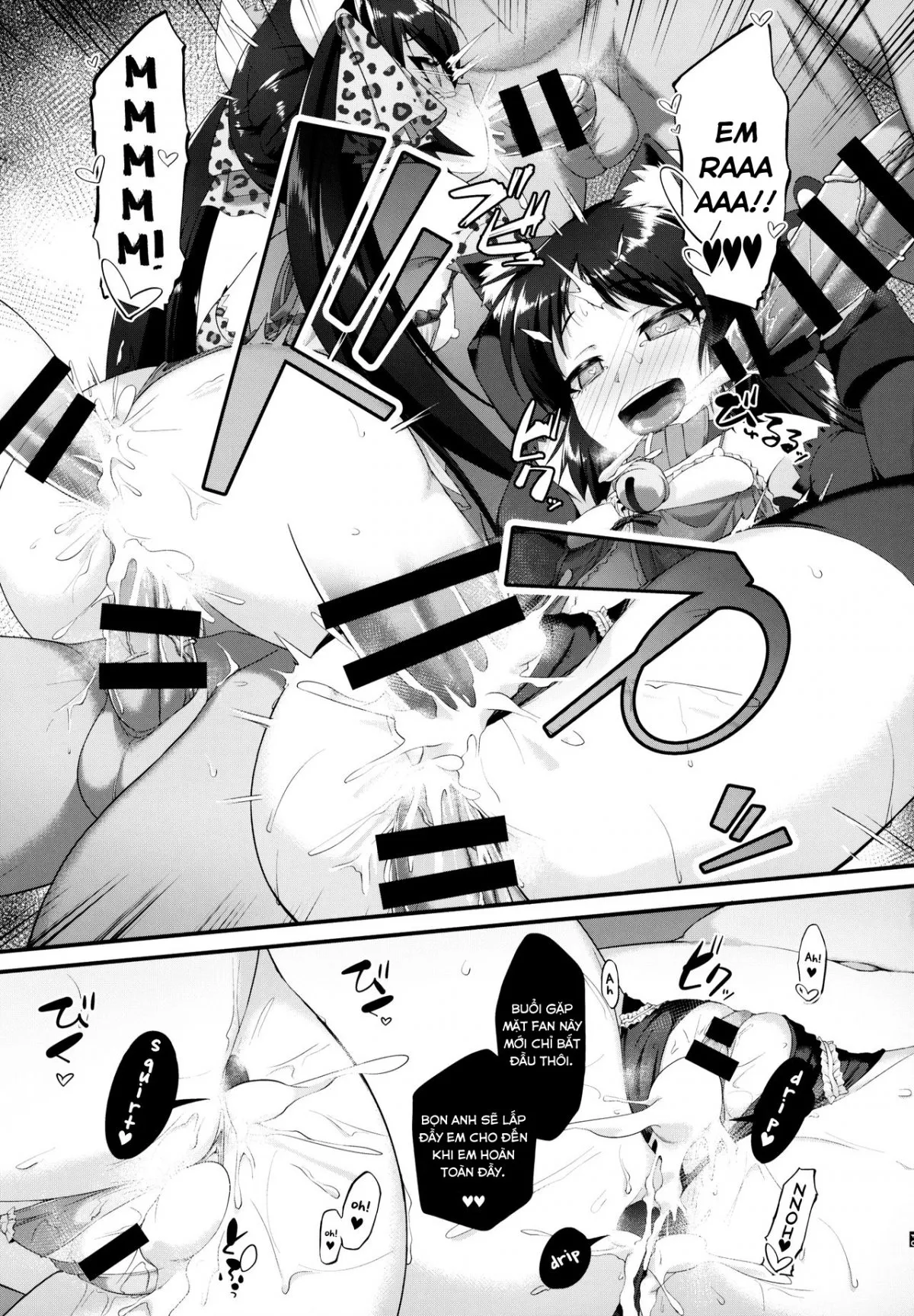 HentaiVN.net - Ảnh 24 - Buổi Gặp Gỡ Fan Hứng Tình Và Đáng Nhớ Của Arisu và Risa (THE iDOLM@STER) [Arisu Risa Dokidoki Saimin Fan Meeting] - Oneshot