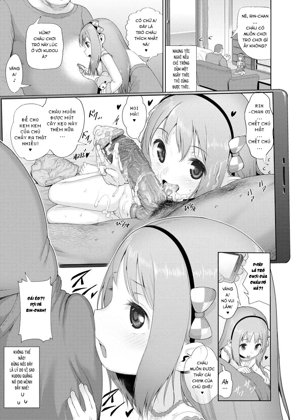 HentaiVN.net - Ảnh 4 - Đụ Thư Thái Cái Hà Thiên Lộn Của Bé Rin! [Rin-chan Is a Soft and Squishy Onahole] - Oneshot