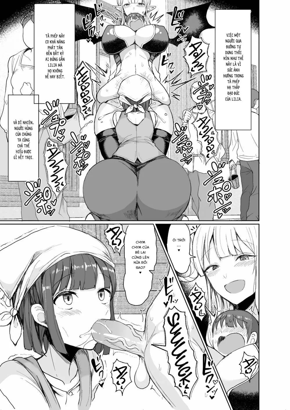 HentaiVN.net - Ảnh 18 - Ý Trời Bảo Thanh Niên Đụ 2 Em Quỷ Vương! [A Heavenly Demon and a Devilish Demon] - Oneshot
