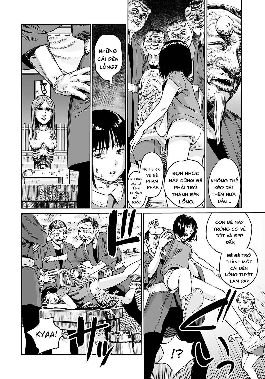 HentaiVN.net - Ảnh 11 - Câu chuyện về ngọn núi của công chùa lồng đèn. [The Mountain Of Amputee Princesses] - Oneshit