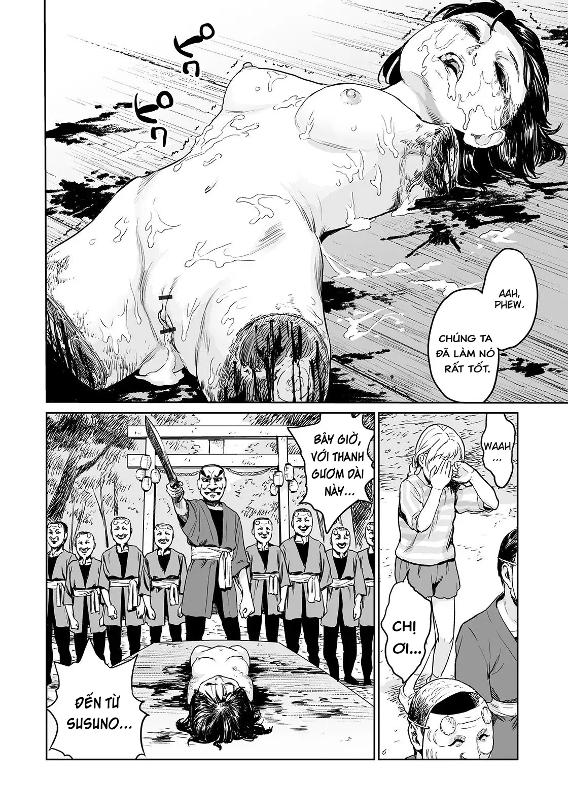 HentaiVN.net - Ảnh 23 - Câu chuyện về ngọn núi của công chùa lồng đèn. [The Mountain Of Amputee Princesses] - Oneshit