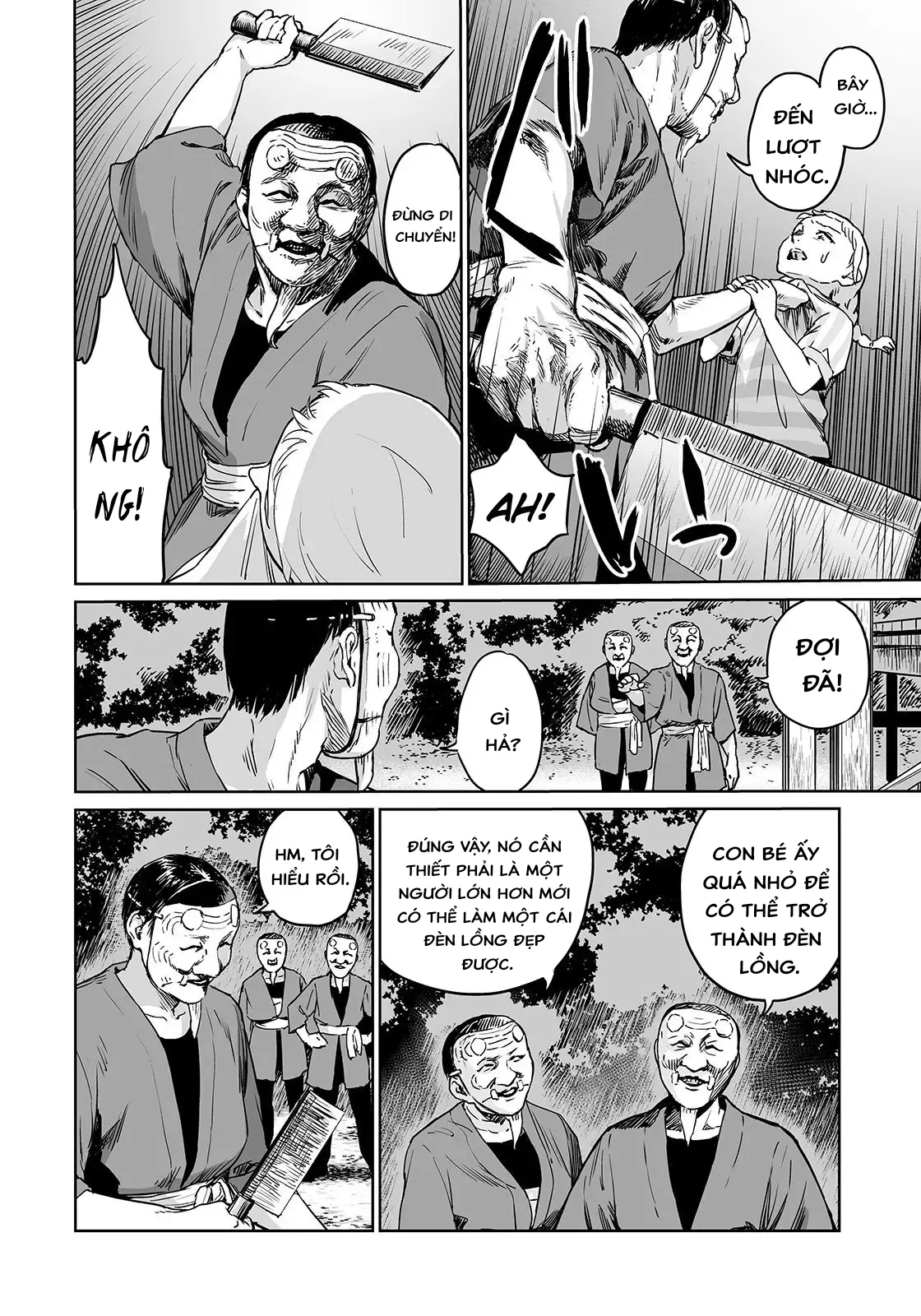 HentaiVN.net - Ảnh 28 - Câu chuyện về ngọn núi của công chùa lồng đèn. [The Mountain Of Amputee Princesses] - Oneshit