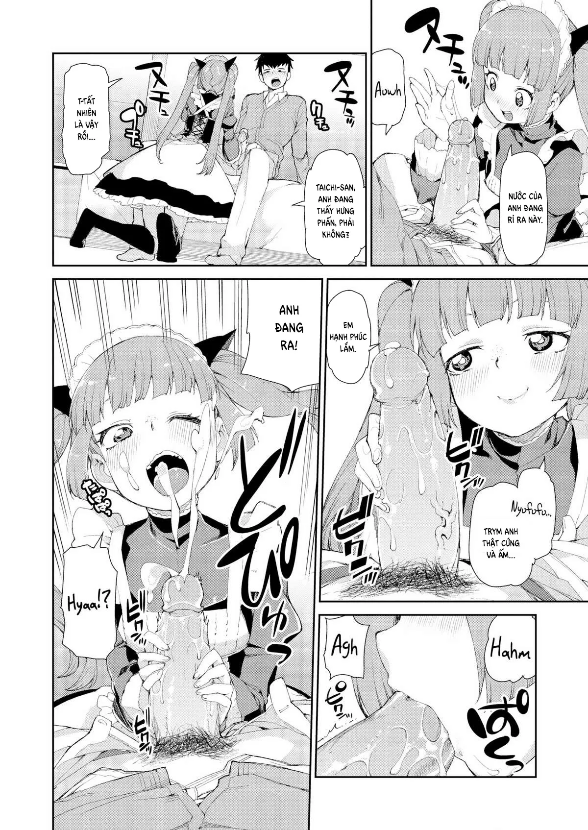 HentaiVN.net - Ảnh 10 - Achieving Your Dreams - Oneshot