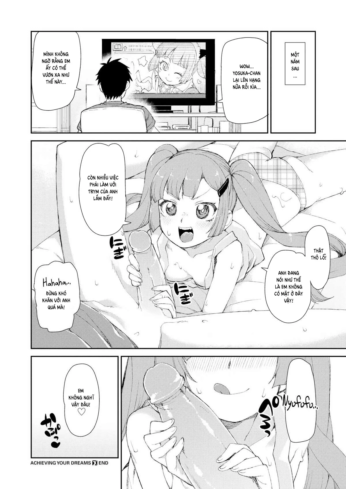 HentaiVN.net - Ảnh 24 - Achieving Your Dreams - Oneshot
