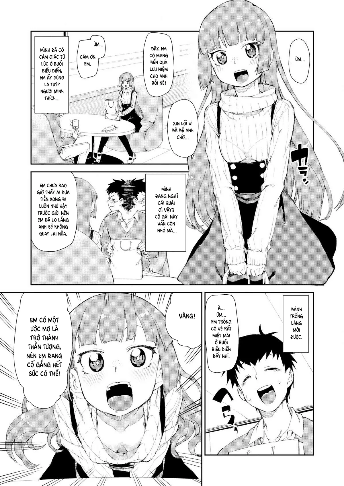HentaiVN.net - Ảnh 5 - Achieving Your Dreams - Oneshot