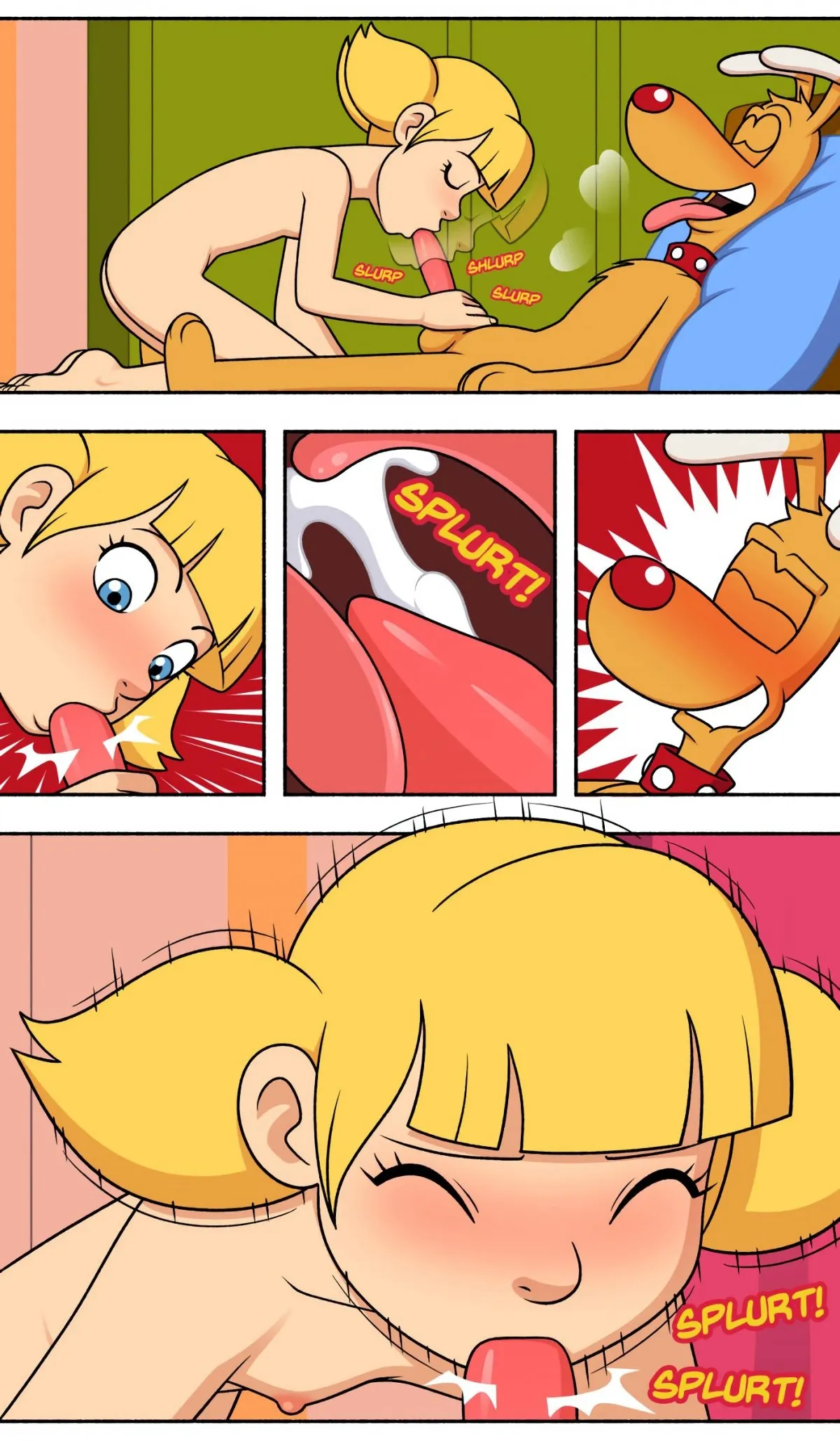 HentaiVN.net - Ảnh 11 - Penny Ịch Ịch với Brain! [Pet with Benefits] - Oneshot