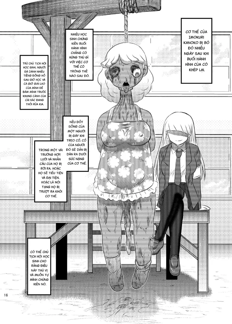 HentaiVN.net - Ảnh 16 - Trường học hành hình. [Dokudoku Vol. 16 Shi-Kei Shi-Kkou | Execution Execution] - Oneshit ngọt