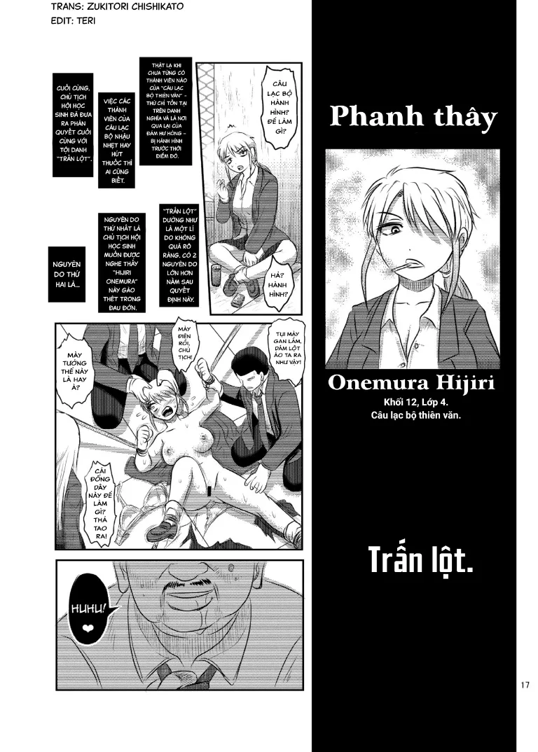 HentaiVN.net - Ảnh 17 - Trường học hành hình. [Dokudoku Vol. 16 Shi-Kei Shi-Kkou | Execution Execution] - Oneshit ngọt