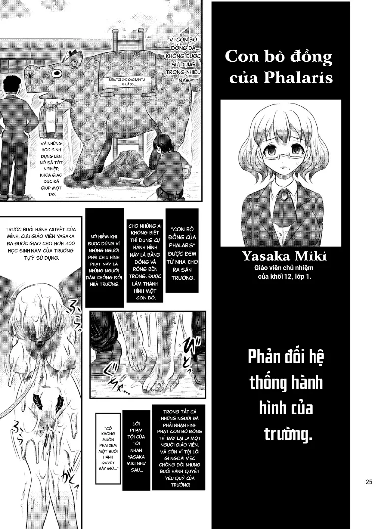 HentaiVN.net - Ảnh 25 - Trường học hành hình. [Dokudoku Vol. 16 Shi-Kei Shi-Kkou | Execution Execution] - Oneshit ngọt