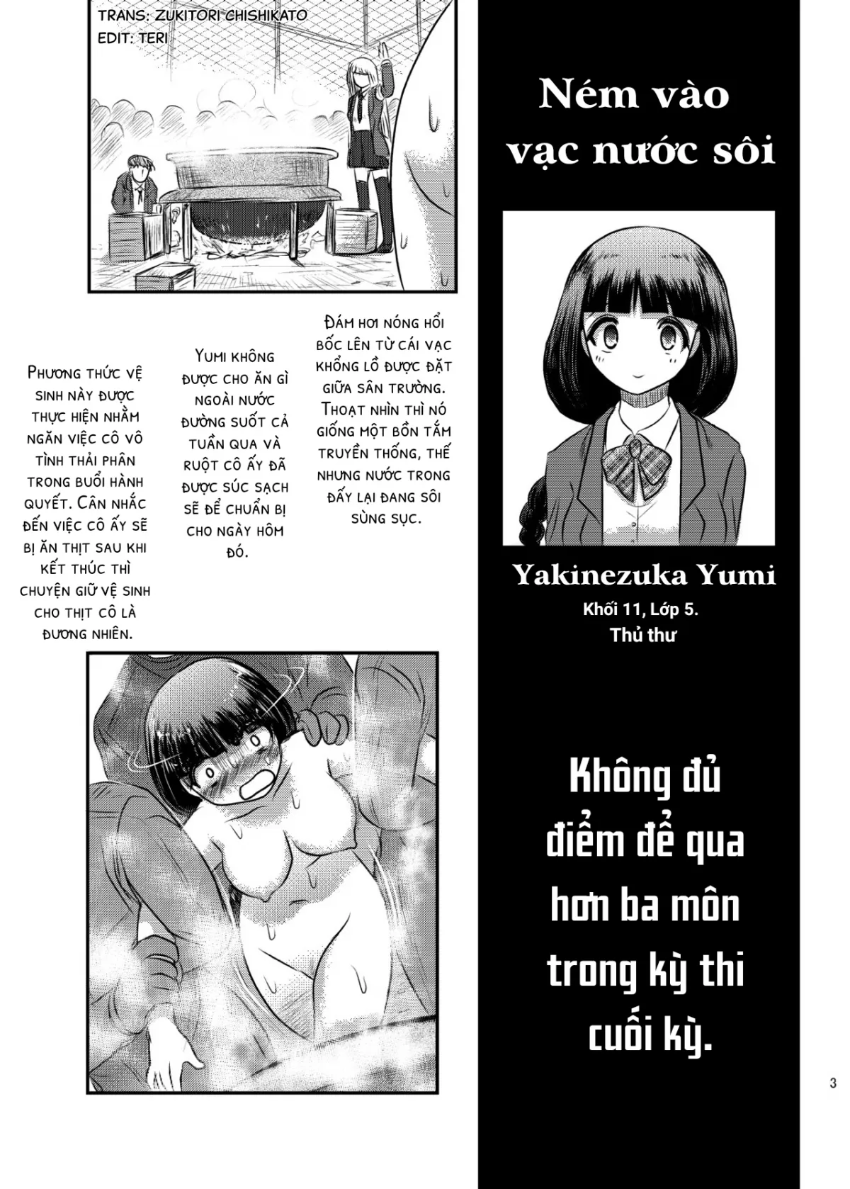 HentaiVN.net - Ảnh 3 - Trường học hành hình. [Dokudoku Vol. 16 Shi-Kei Shi-Kkou | Execution Execution] - Oneshit ngọt