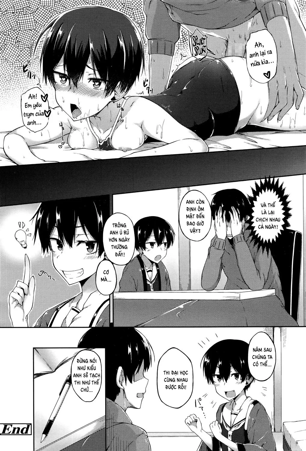 HentaiVN.net - Ảnh 14 - It's My Girlfriend's Fault for Being Too Cute! [Ore no Kanojo ga Kawaisugiru no ga Warui] - Oneshot