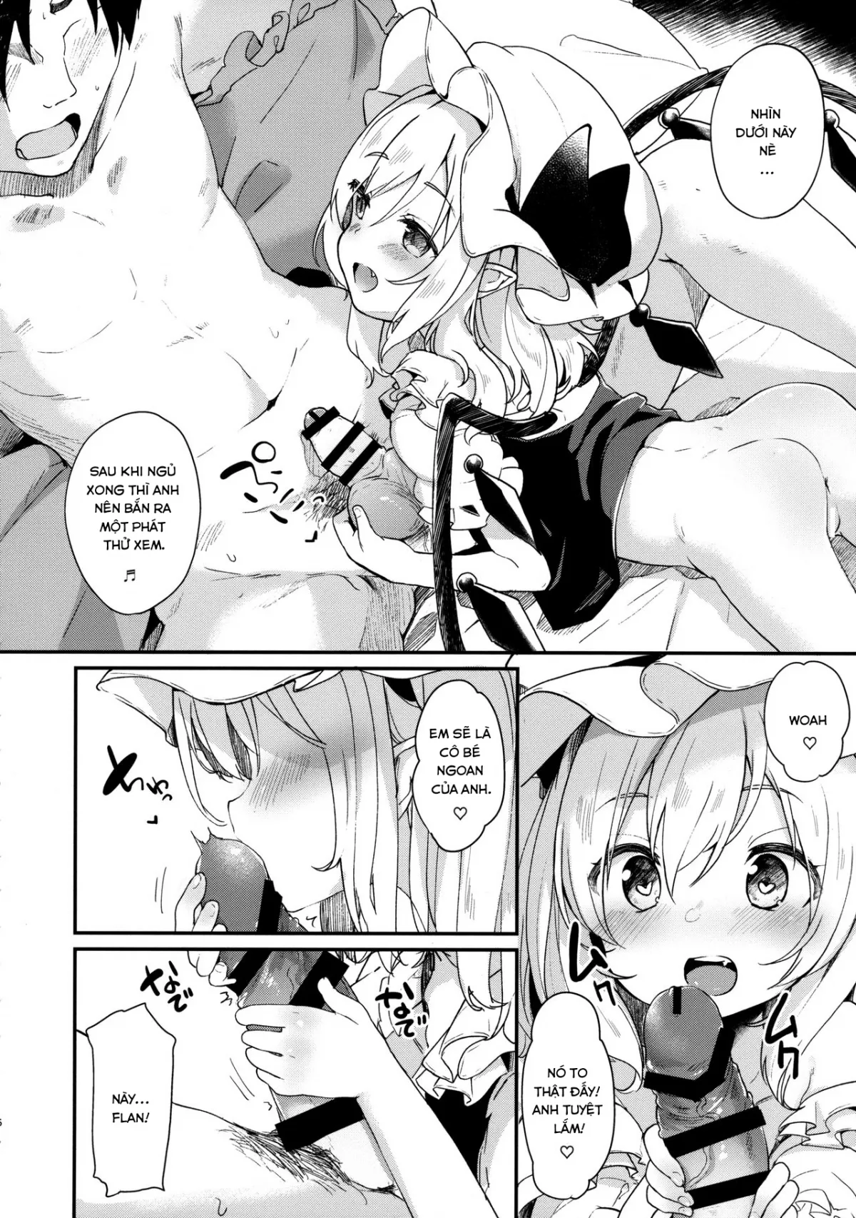 HentaiVN.net - Ảnh 5 - Địt xoa dịu bé Flan-chan dễ thương (Touhou Project) [FLANEX] - Oneshot