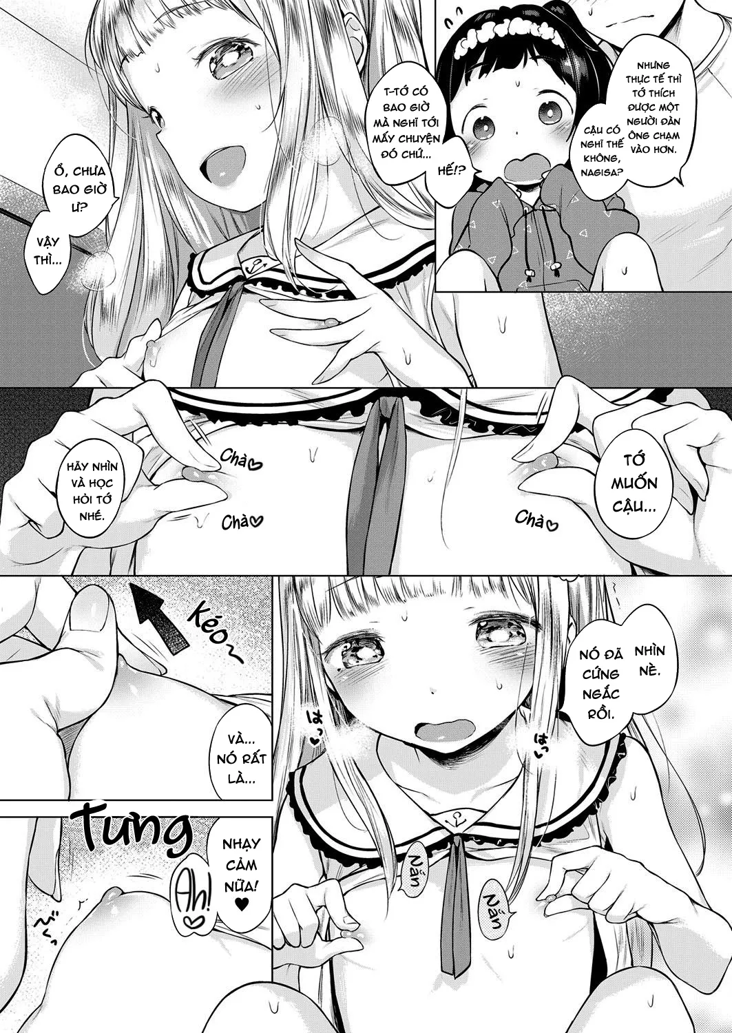 HentaiVN.net - Ảnh 10 - Oshikake! Sutorippu [Intruding Stripping!] - Oneshot