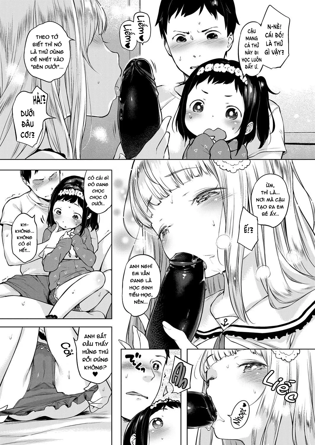 HentaiVN.net - Ảnh 14 - Oshikake! Sutorippu [Intruding Stripping!] - Oneshot