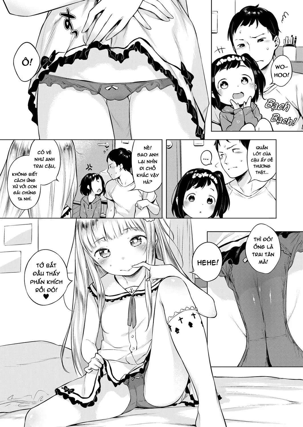 HentaiVN.net - Ảnh 8 - Oshikake! Sutorippu [Intruding Stripping!] - Oneshot