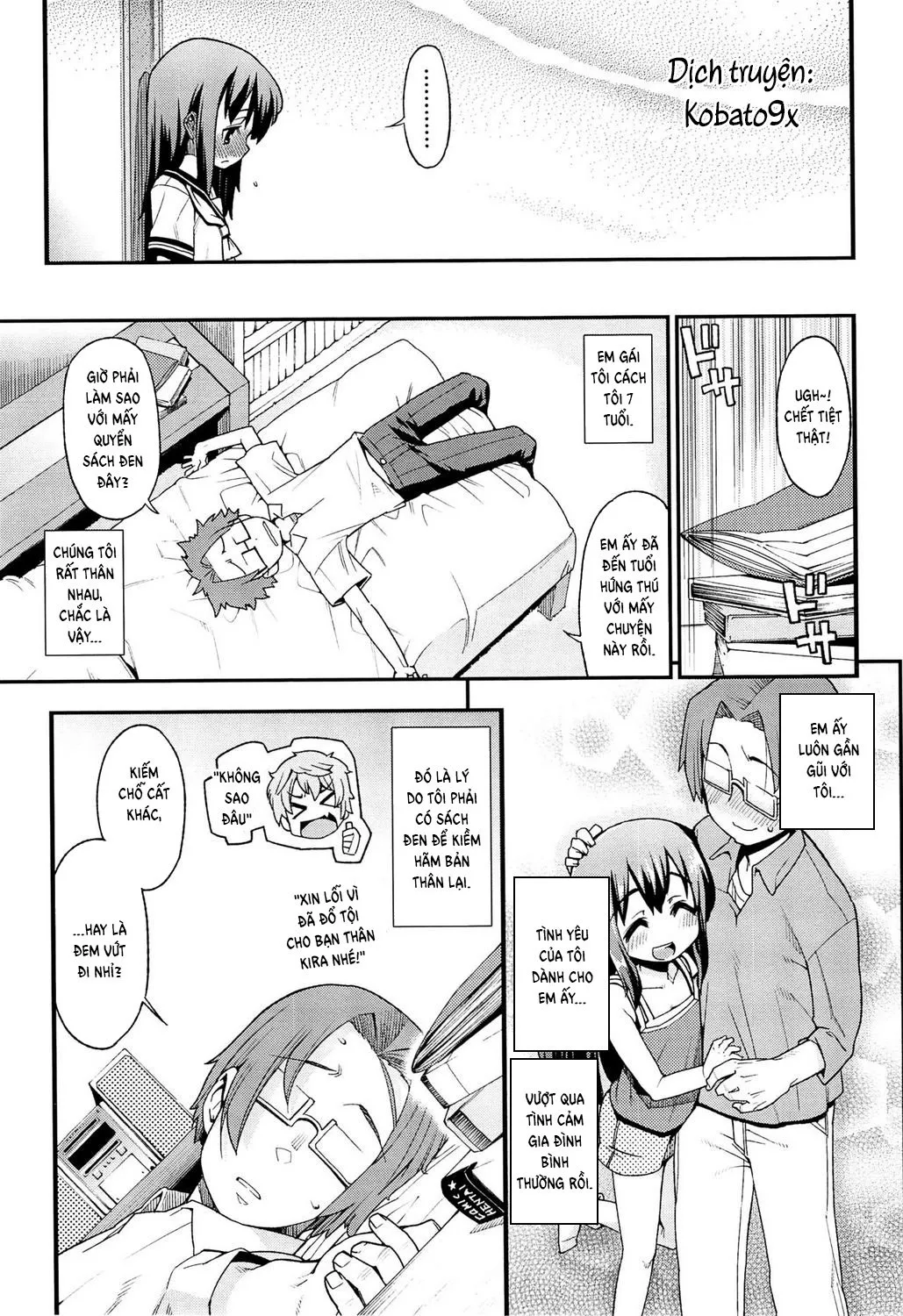 HentaiVN.net - Ảnh 3 - Brother/Sister Complex [Kyoudai Complex] - Oneshot