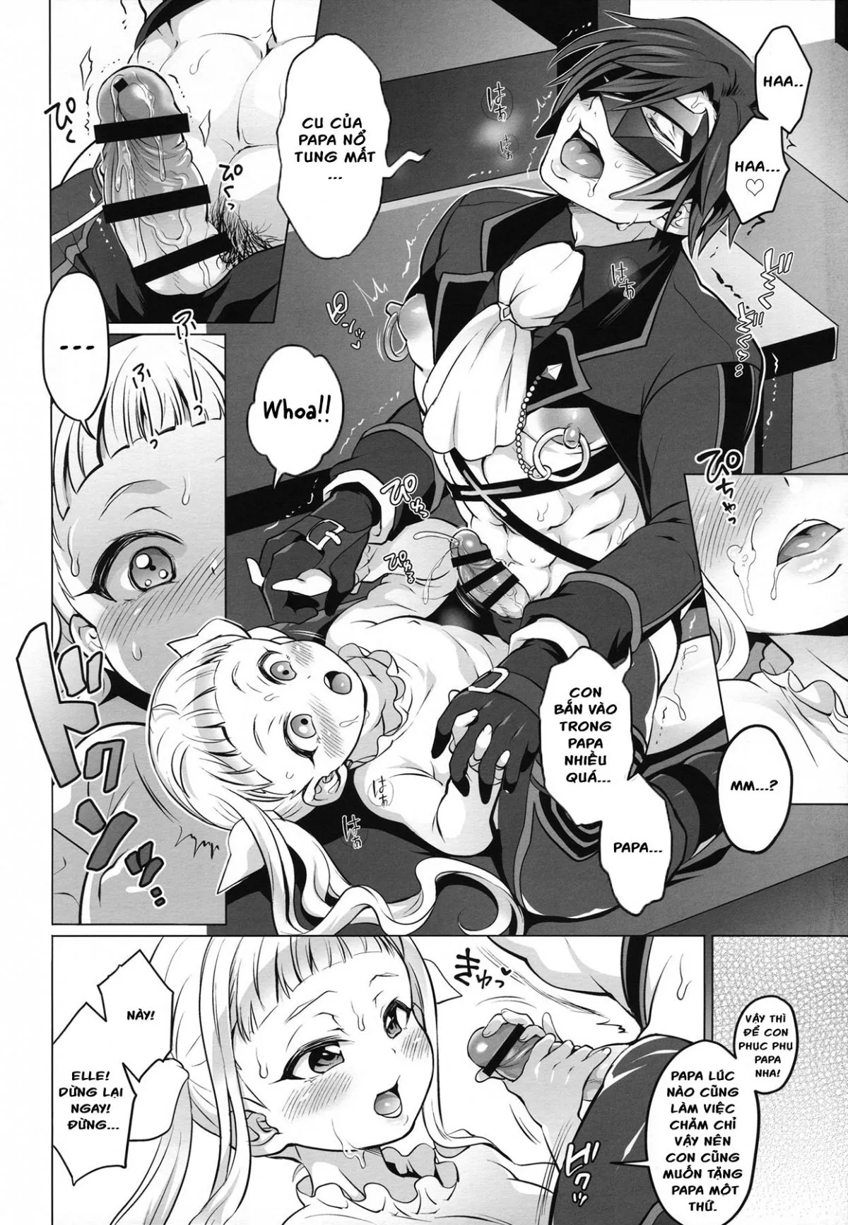 HentaiVN.net - Ảnh 20 - Papa ni AmaElle Futanari Manamusume (Tales of Xillia) [Daddy’s Spoiled, BELLEoved Little (Futanari) Girl] - Oneshot