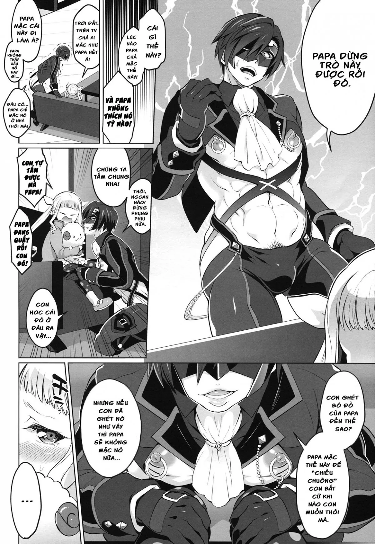HentaiVN.net - Ảnh 6 - Papa ni AmaElle Futanari Manamusume (Tales of Xillia) [Daddy’s Spoiled, BELLEoved Little (Futanari) Girl] - Oneshot