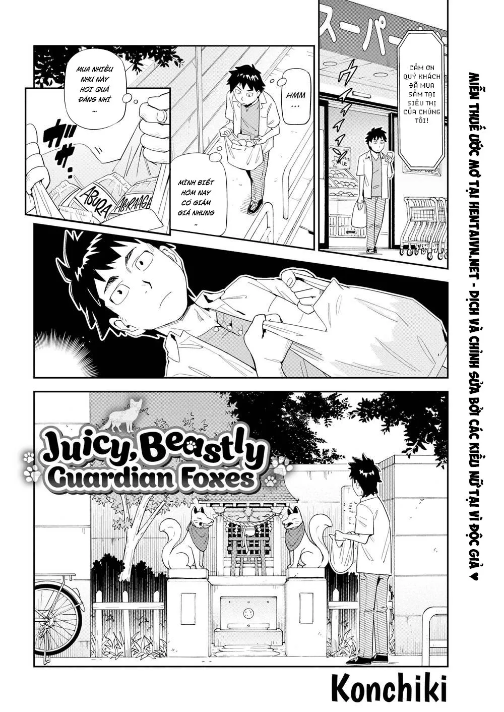 HentaiVN.net - Ảnh 3 - Đụ Thư Thái Hai Em Hồ Ly Dâm Đãng! [Juicy, Beastly Guardian Foxes] - Oneshot