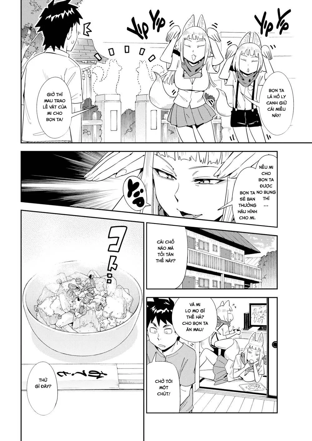 HentaiVN.net - Ảnh 5 - Đụ Thư Thái Hai Em Hồ Ly Dâm Đãng! [Juicy, Beastly Guardian Foxes] - Oneshot