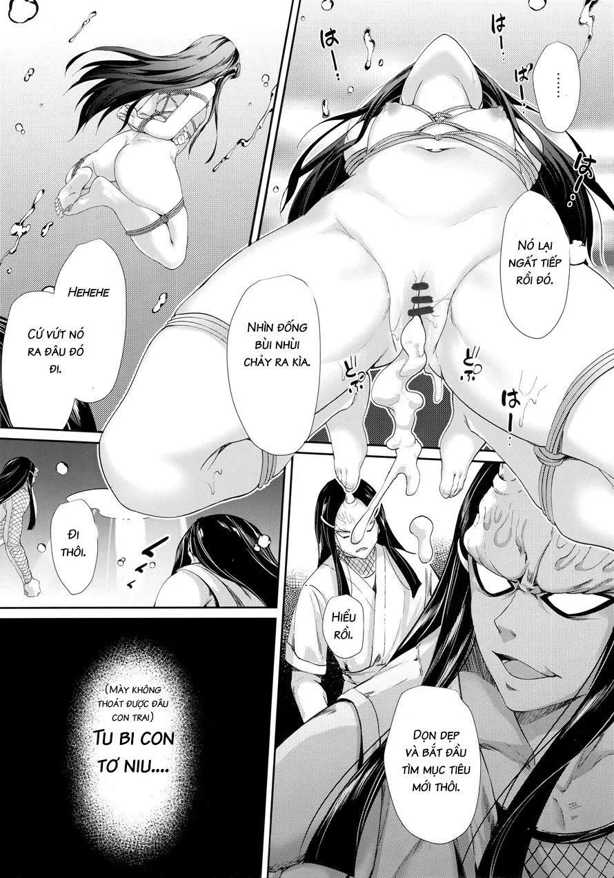 HentaiVN.net - Ảnh 19 - Moshi Nezuko Ga Warui Hito Ni Tsukamattara... (Kimetsu no Yaiba) - Oneshot