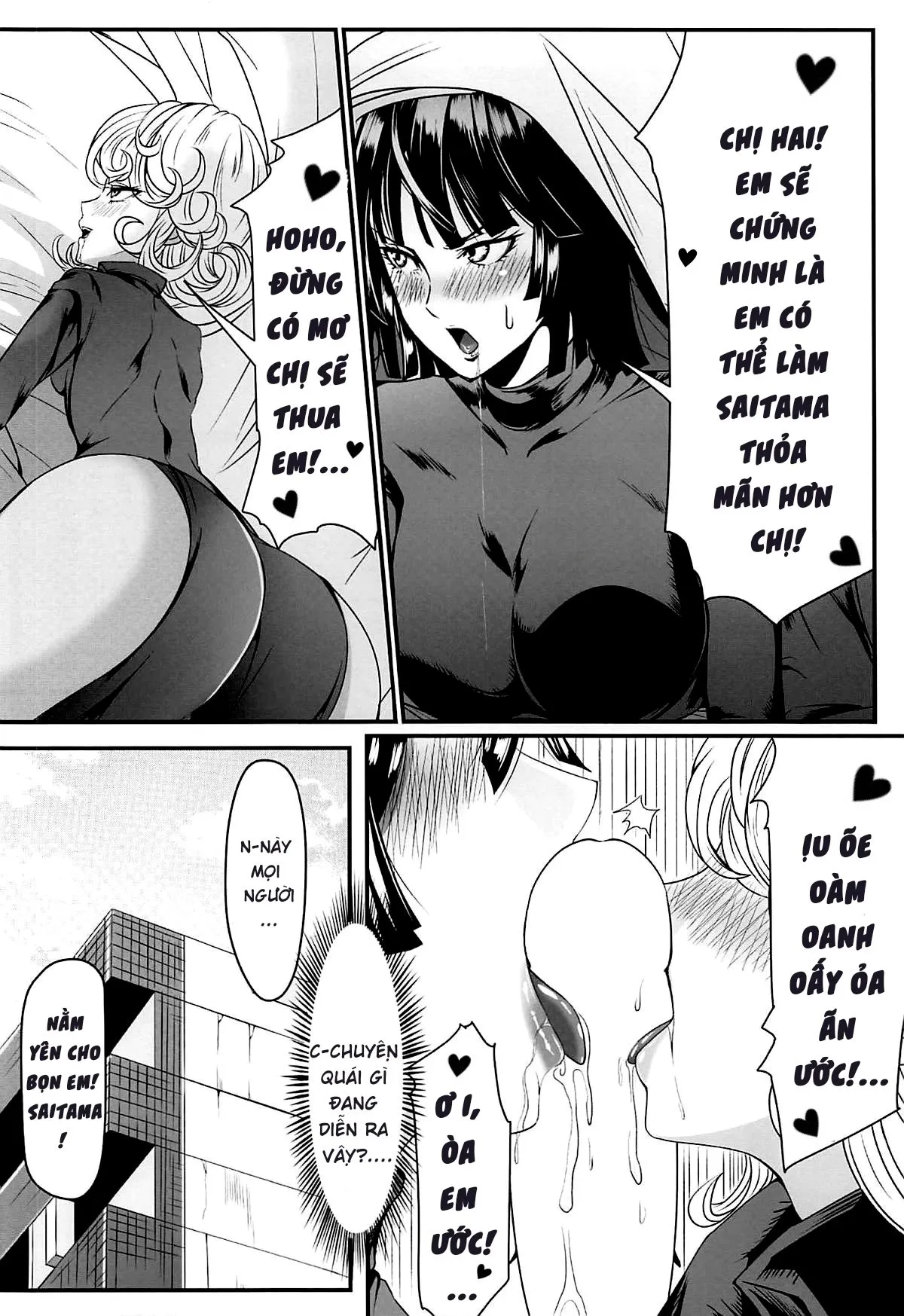 HentaiVN.net - Ảnh 20 - Tình Yêu Chị Em 3 ( One Punch Man ) [Love Sister; One Punch Man] - Chap 2 x2 Exp