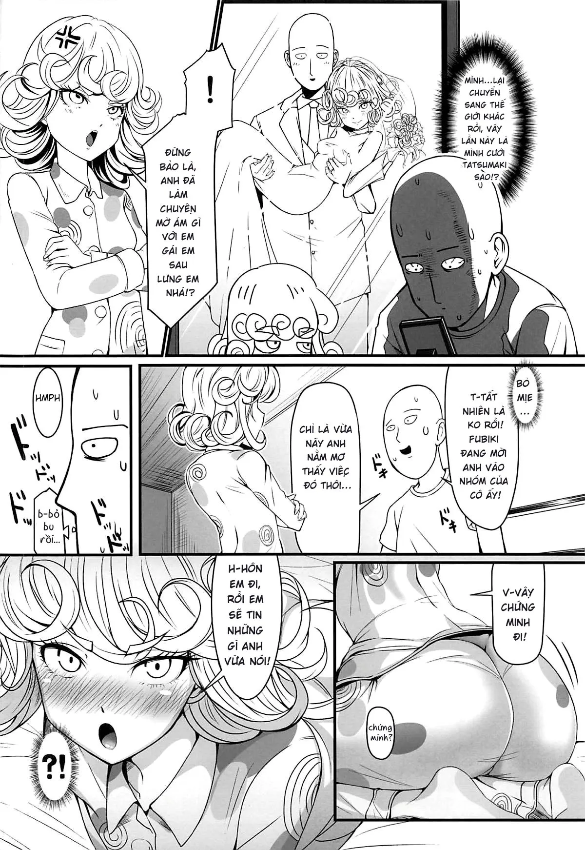 HentaiVN.net - Ảnh 4 - Tình Yêu Chị Em 3 ( One Punch Man ) [Love Sister; One Punch Man] - Chap 2 x2 Exp